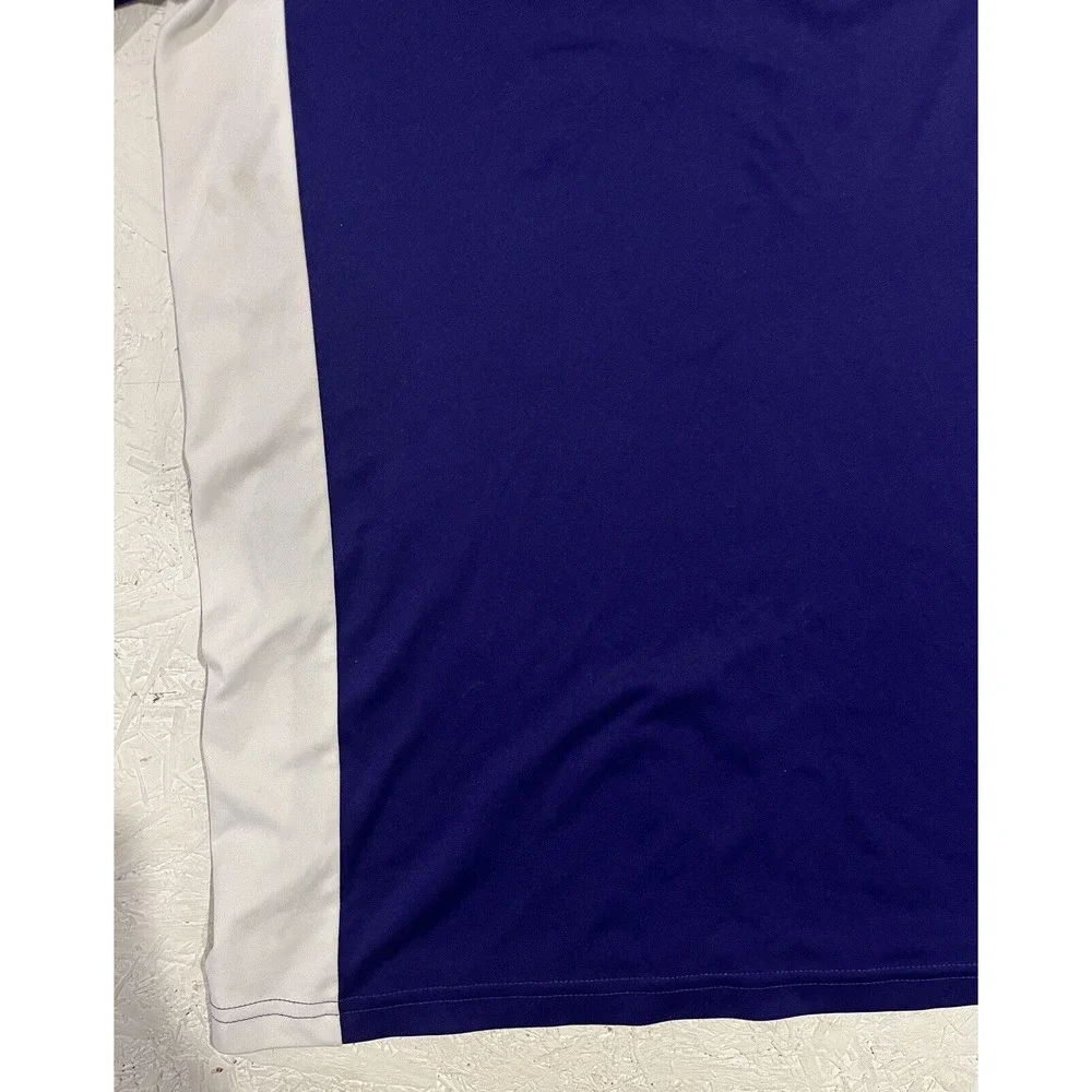 Adidas ClimaLite Soccer Jersey Bethalto FC Purple White Mens Small Athletic‎